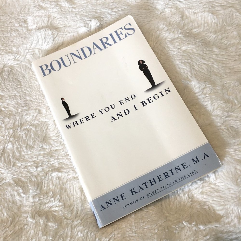 'Boundaries' Anne Katherine Softcover Psychology Book Codependency Recovery